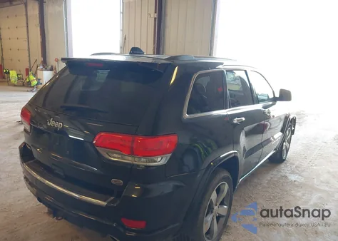 2014 Jeep Grand Cherokee Overland из США, поврежденный, VIN 1C4RJFCT1EC409613